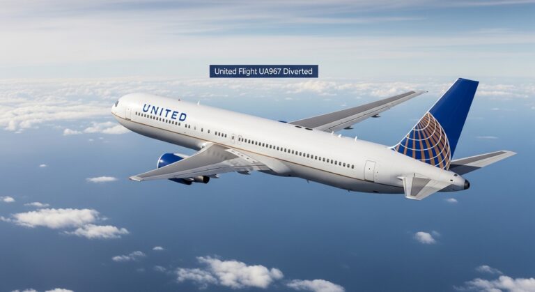 United Flight UA967 Diverted
