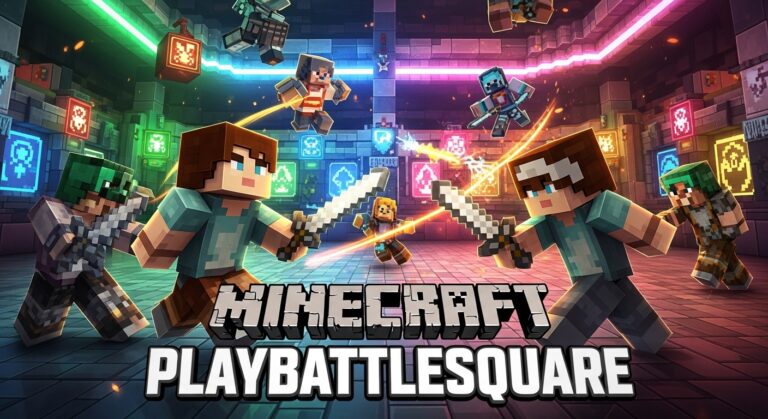 Minecraft PlayBattleSquare