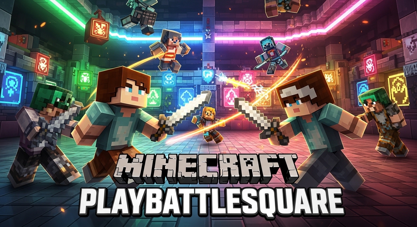 Minecraft PlayBattleSquare